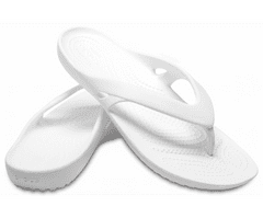 Crocs Kadee II Flip-Flops pro ženy, 36-37 EU, W6, Žabky, Pantofle, Sandály, White, Bílá, 202492-100
