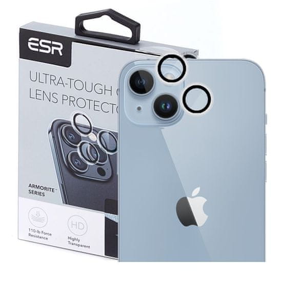 ESR Ochranné Tvrzené Sklo Camera Lens iPhone 15 / 15 Plus Clear