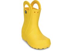 Crocs Handle It Rain Boots pro děti, 25-26 EU, C9, Holínky, Kozačky, Yellow, Žlutá, 12803-730