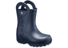 Crocs Handle It Rain Boots pro děti, 28-29 EU, C11, Holínky, Kozačky, Navy, Modrá, 12803-410