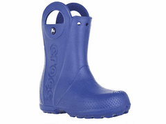 Crocs Handle It Rain Boots pro děti, 27-28 EU, C10, Holínky, Kozačky, Cerulean Blue, Modrá, 12803-4O5