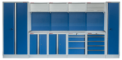 AHProfi Kvalitní PROFI BLUE dílenský nábytek 4235 x 495 x 2000 mm - MTGS1300BB6