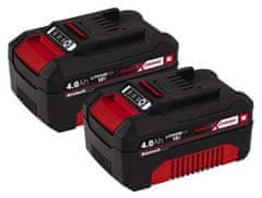 Einhell Baterie Power X-Change Twinpack 18V, 2 x 4Ah