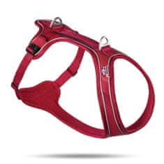 curli Postroj pro psy Belka Comfort Red L, 25-33 kg