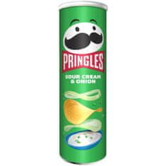 PRINGLES Brambůrky smetana a cibule 165g