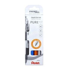 Pentel Pero gelové EnerGel Pure BLN75TL - 4 barvy 0,5mm / sada