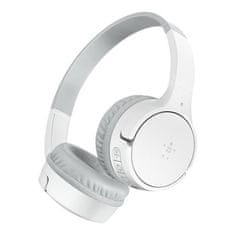 Belkin SOUNDFORM Mini - Wireless On-Ear Headphones for Kids - dětská bezdrátová sluchátka, bílá