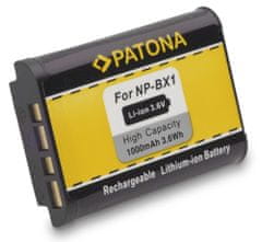 PATONA baterie pro foto Sony NP-BX1 1000mAh