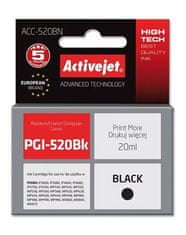 ActiveJet inkoust Canon PGI-520Black (WITH CHIP) ACC-520Bk