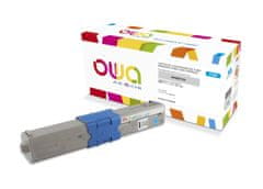 Armor OWA toner kompatibilní s OKI 44469724, 5000st, modrá/cyan