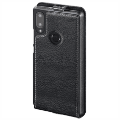 Hama Smart Case, vyklápěcí pouzdro pro Huawei P smart, kožené, černé