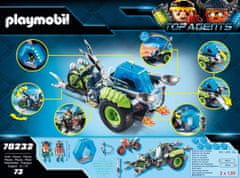 Playmobil PLAYMOBIL Top Agents 70232 Arctic Rebels Tříkolka