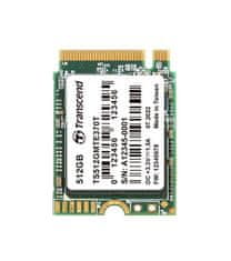 Transcend MTE370T 512GB SSD disk M.2 2230, PCIe Gen3 x4 NVMe 1.3 (3D TLC), 2000MB/s R, 1100MB/s W