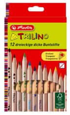 Herlitz Pastelky Trilino 12 barev (triangle)