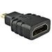 Akyga adaptér HDMI/microHDMI/ABS/cerná