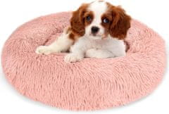 HARLEY® Pohodlný uklidňující pelíšek pro psy a kočky | COMFYDEN Růžová 60 cm