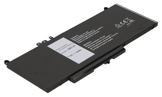 2-Power (6MT4T alternative )Baterie (4 Články) Baterie do Laptopu 7,6V 44Wh