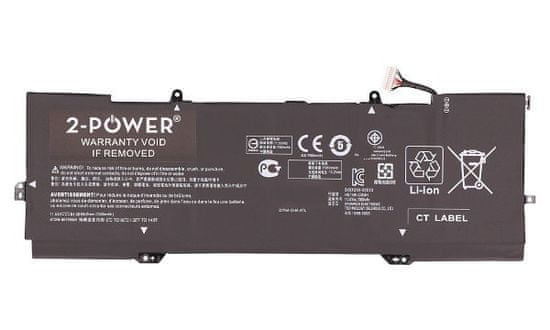 2-Power 928427-272 (YB06XL) 6 ?lánková Baterie do Laptopu 11,55V 6480mAh