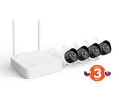 Tenda K4W-3TC - Wireless Video Security Kit 2K (3MP) NVR CCTV 4CH + 4x kamera