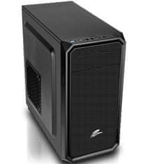 Evolveo Shaw 2, case mATX, 3 x USB, 1 x 120 mm ventilátor