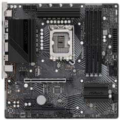 ASRock Z790M PG Lightning/D4 / Intel Z790 / LGA1700 / 4x DDR4 / 2x M.2 / HDMI / USB-C / mATX