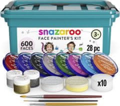 Snazaroo Sada pro malování na obličej - Painter's kit 28 dílů