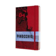 Moleskine Pinocchio zápisník Mangiafoco L, čistý