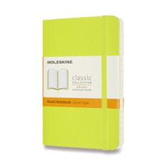 Moleskine Zápisník - měkké desky S, linkovaný, limetka