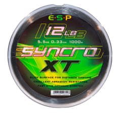 E.S.P ESP vlasec Syncro XT 12lb- 5,5kg- 0,33mm 1000m