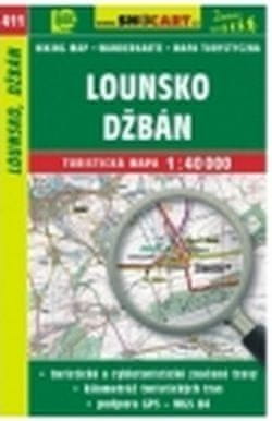 MAPA cyklo-turistická Lounsko,411