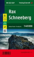 Freytag & Berndt WK 022 OUP Rax - Schneeberg 1:40 000 / turistická mapa (kapesní)