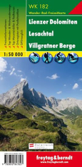 Freytag & Berndt WK 182 Lienz Dolomity - Lesachtal - hory Villgraten 1:50 000 / turistická mapa