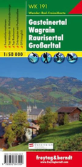 WK 191 Gasteinertal, Wagrain, Raurisertal, Großarlta 1:50.000/mapa