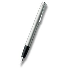 Lamy Studio Brushed Steel plnicí pero hrot M