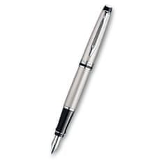 Waterman Expert Stainless Steel CT plnicí pero hrot M