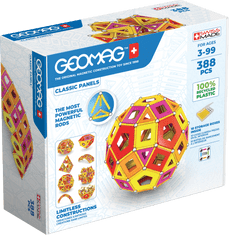 Geomag Classic Panels Masterbox Warm 388 dílků