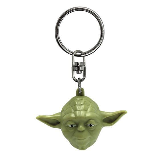 AbyStyle Klíčenka Star Wars - Yoda 3D