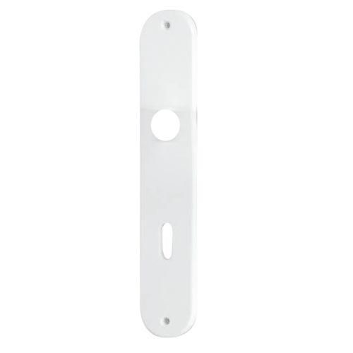 STREFA Štít plastový KLASIK pro dozický klíč, 90mm (10párů) bílý