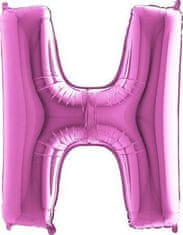Grabo Nafukovací balónek písmeno H růžové 102 cm -