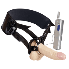 You2toys Připínací penis s vibračním zařízením - Gigolina Vibrating Strap-On