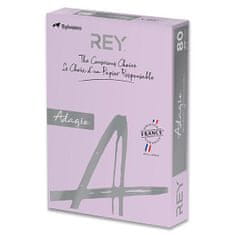 Barevný papír Rey Adagio intenzivní sytost, 500 listů, fialový