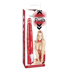 You2toys Silně žilnatý vibrátor Roter Vibrator Next "Red Push"