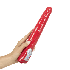 You2toys Silně žilnatý vibrátor Roter Vibrator Next "Red Push"