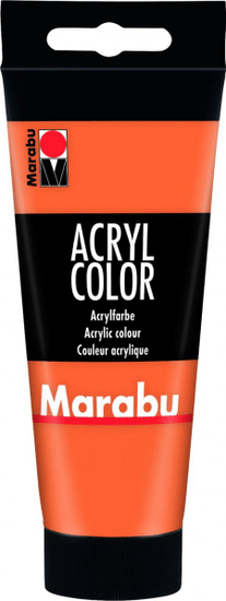 Marabu Acryl Color akrylová barva - oranžová 100 ml