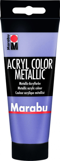 Marabu Acryl Color akrylová barva - fialová metalická 100 ml