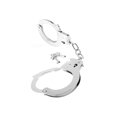 Pipedream Kovová pouta FF Designer Cuffs-Silve