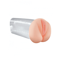 Pipedream Realistická vagína a zadeček Extreme Deluxe See-Thru Stroker