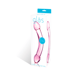 Glas - Double Trouble Purple s Dildo