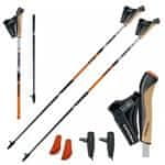 Hole X-1.35 Black-Orange Active na nordic walking, 110 cm