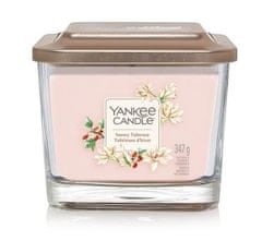 Yankee Candle Snowy Tuberose svíčka 347g / 3knoty